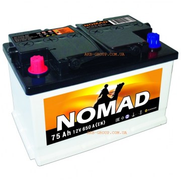 NOMAD 75AH L 650A низкобазовый (2)